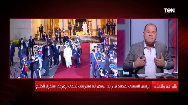 الصورة أبلغ من كل الكلام.. الديهي يكشف محاور لقاء الرئيس السيسي والشيخ محمد بن زايد