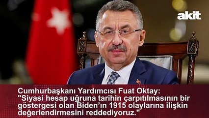 Joe Biden'ın 'Ermeni soykırımı' küstahlığına tepki yağdı!