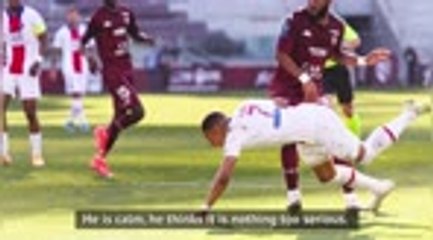 PSG sweat on Mbappe injury