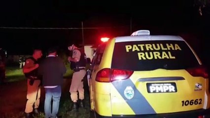 Incêndio destrói residência às margens da BR-277, em Cascavel; Bombeiros e PM foram mobilizados