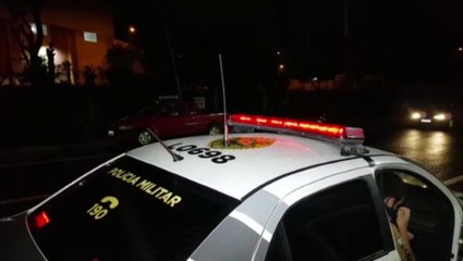 PM é mobiliza em ocorrência de trânsito na Avenida Piquiri