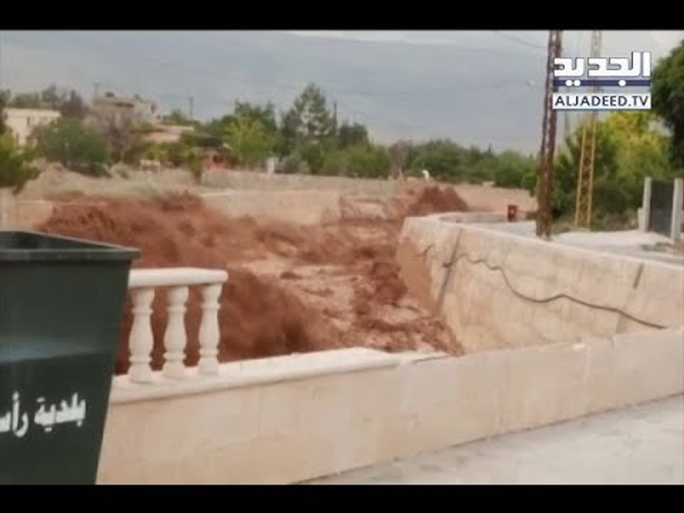 سيول وفيضانات رأس بعلبك في جارورِ القاضي علي ابراهيم - هادي الأمين