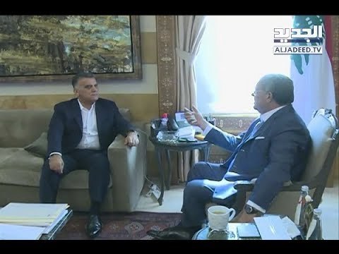 المشنوق واللواء إبراهيم يناقشان موضوع إعفاء الإيرانيين من ختم الامن العام - جويل الحاج موسى