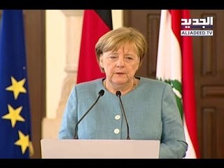 المستشارة الالمانية للرؤساء اللبنانيين: أوصيكم بالنازحين السوريين