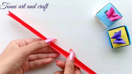 How To Make Beautiful Butterfly Ring /  How To Make Paper Things /Diy Paper Ring / Paper Craft Ideas