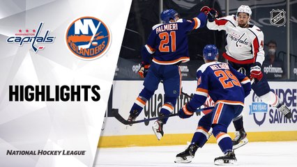 Capitals @ Islanders 4/24/21 | NHL Highlights