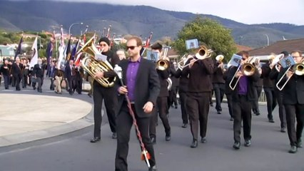 Dawn services and marches return across the country