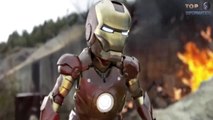 10 Iron-Man Armor Suits.