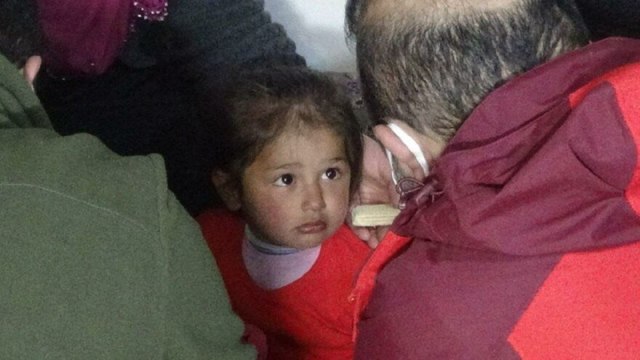 Van'da kaybolan minik Şeyma, jandarma, UMKE ve AFAD ekiplerinin seferberliği sonucu bulundu