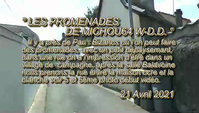 LES PROMENADES DE MICHOU64 W-D.D. - 21 AVRIL 2021 - PAU - CE MERCREDI POUR NOTRE PROMENADE SUIVEZ NOUS À BIZANOS