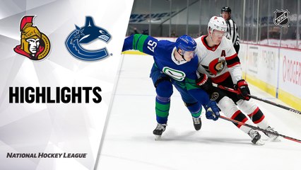 Senators @ Canucks 4/24/21 | NHL Highlights