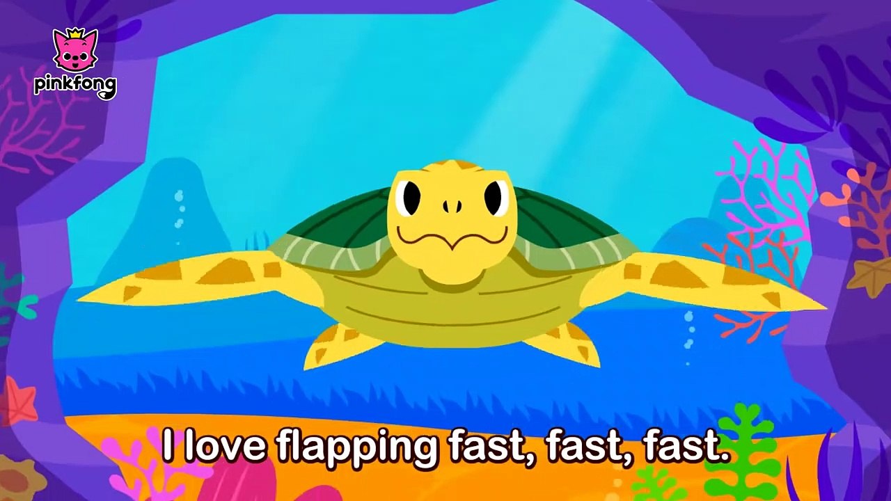 Tooty Ta Sea Turtle | Sea Animals Songs | Pinkfong Songs For Children ...