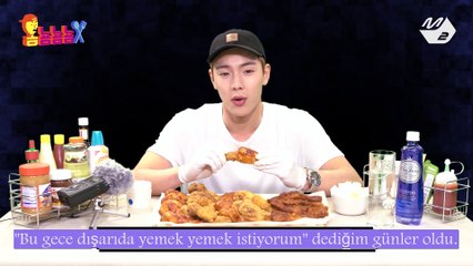 [Nom Nom Nom] MONSTA X SHOWNU Tavuk yiyor｜Ep.1