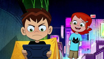Ben 10 | Ben Goes Crazy Waiting In Line | Cyber Slammers | Cartoon Network