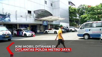 Penampakan Porsche yang Viral di Jalur Transjakarta, Kini di Ditlantas Polda Metro