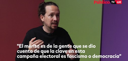 De abandonar la Ser a la figura de Yolanda Díaz: los titulares de Pablo Iglesias