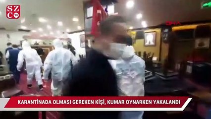 Download Video: Esenyurt'ta karantinada olması gereken kişi, kumar oynarken yakalandı