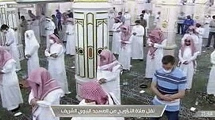 صلاة التراويح 10 رمضان 1442هـ من المسجد النبوي, ,عبدالله البعيجان