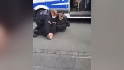 Son dakika haberi: Almanya'da polisin Türk iş insanına uyguladığı şiddet George Floyd olayını hatırlattı