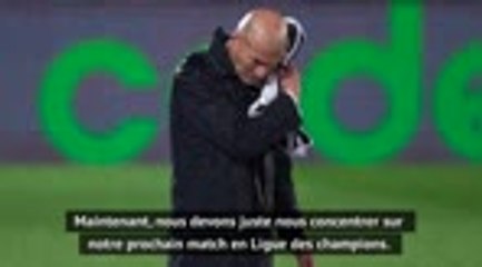 32e j. - Zidane : "Nous allons nous battre jusqu'au bout"