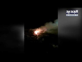 اندلاع حريق بالقرب من معمل الجية