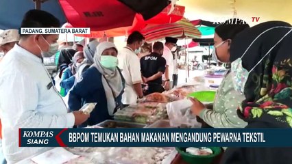 BPOM Temukan Kandungan Pewarna Tekstil dalam Makanan Takjil