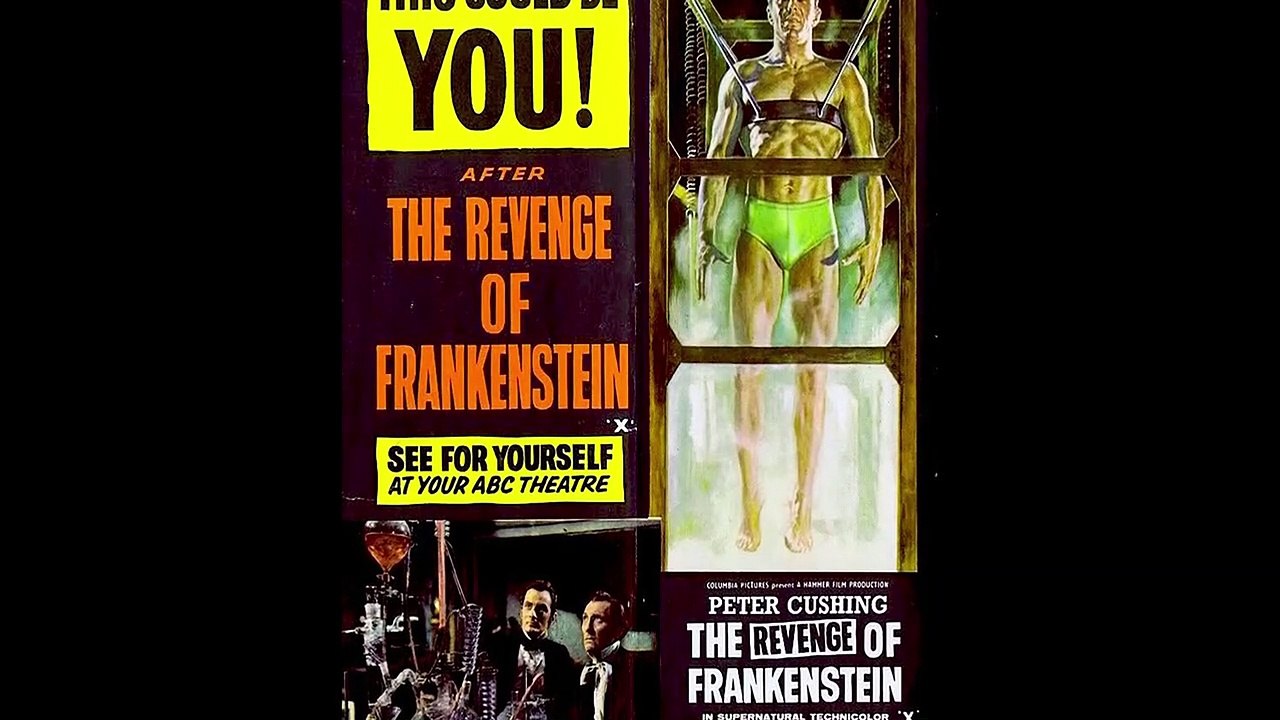 HORROR MOVIES_ LA VENGANZA DE FRANKENSTEIN_THE REVENGE OF FRANKENSTEIN (1958)_ UN MONSTRUO  HUMANO