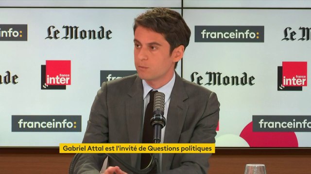 Gabriel Attal : C'est un fait que l'agresseur est issu de l'immigration : moi ce que je refuserai toujours, c'est de tirer un trait entre immigration et terrorisme