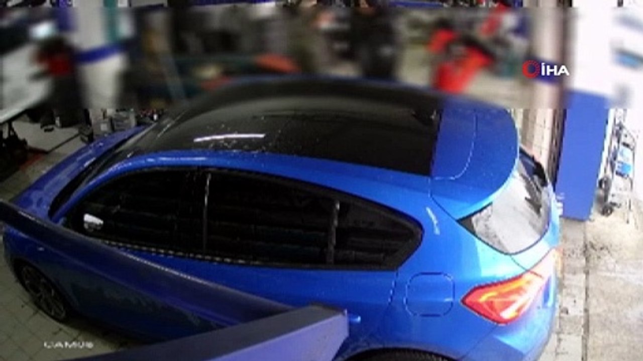 1 Milyon 250 bin TL soygun yapan Meksikalı kamerada