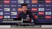 Atletico 'finding the answers' in title race: Simeone
