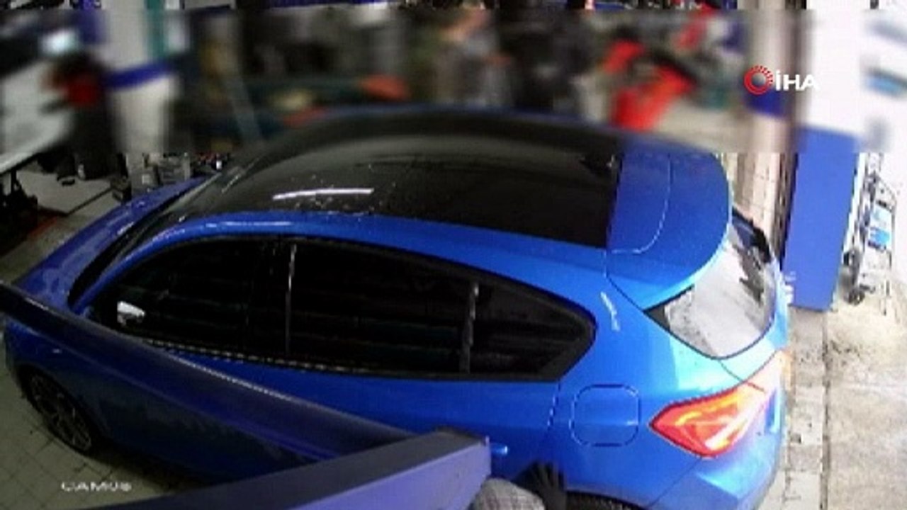 1 Milyon 250 bin TL'lik soygun kamerada