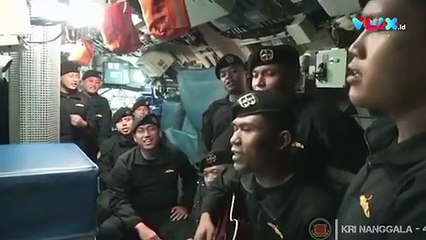 Beredar Video Awak KRI Nanggala Bernyanyi Bersama