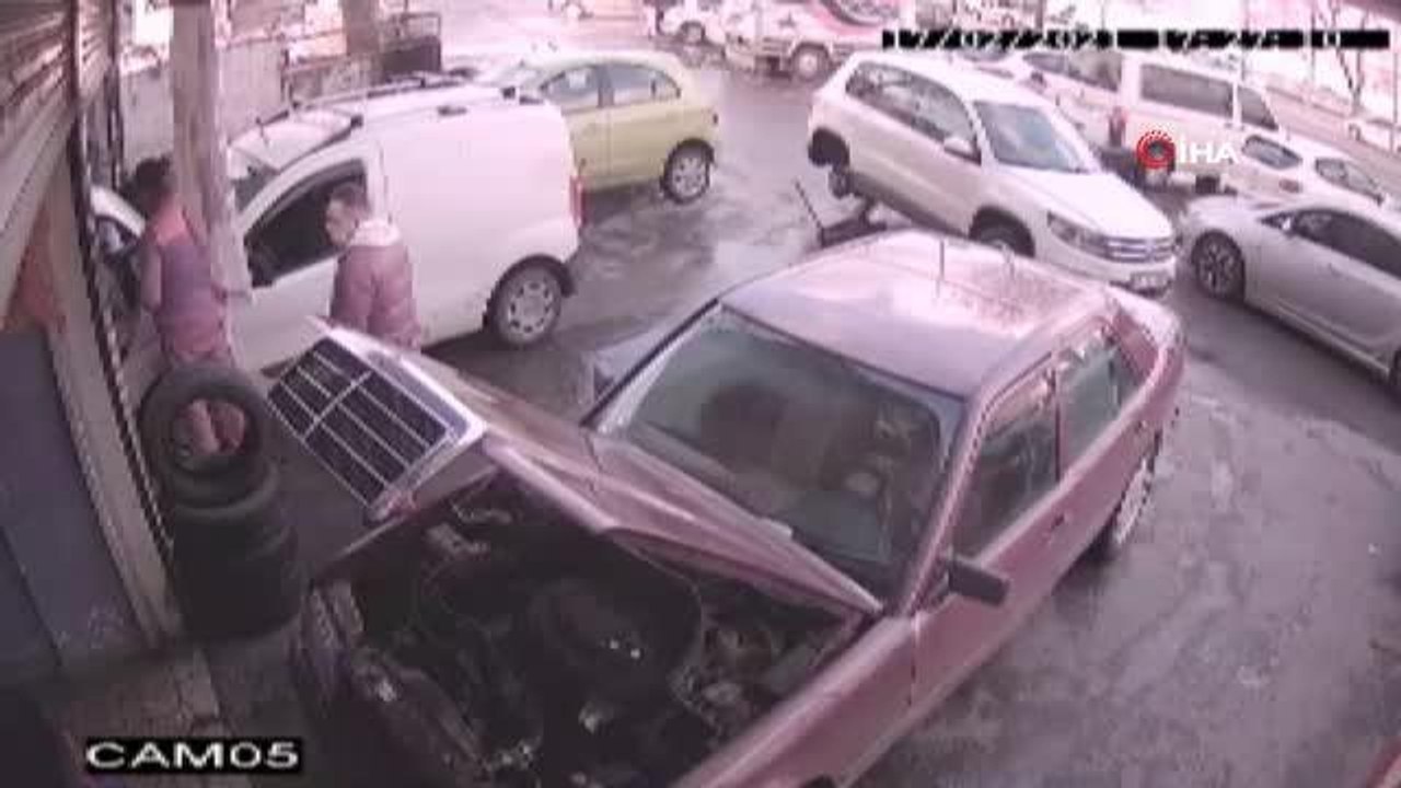 1 Milyon 250 bin TL soygun yapan Meksikalı kamerada