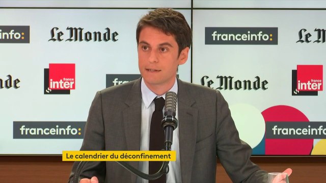 Gabriel Attal : On a une littérature scientifique et des autorités sanitaires indépendantes qui garantissent que pour les plus de 55 ans, le vaccin AstraZeneca est sûr et efficace