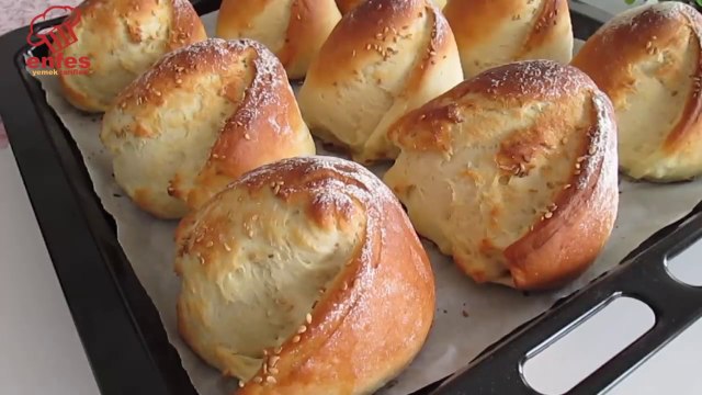 Bu EKMEĞİN Tadına DOYAMAYACAKSINIZ SÜTLÜ Pamuk EKMEK _ Kahvaltıya Sıcak EKMEK TARİFİ _