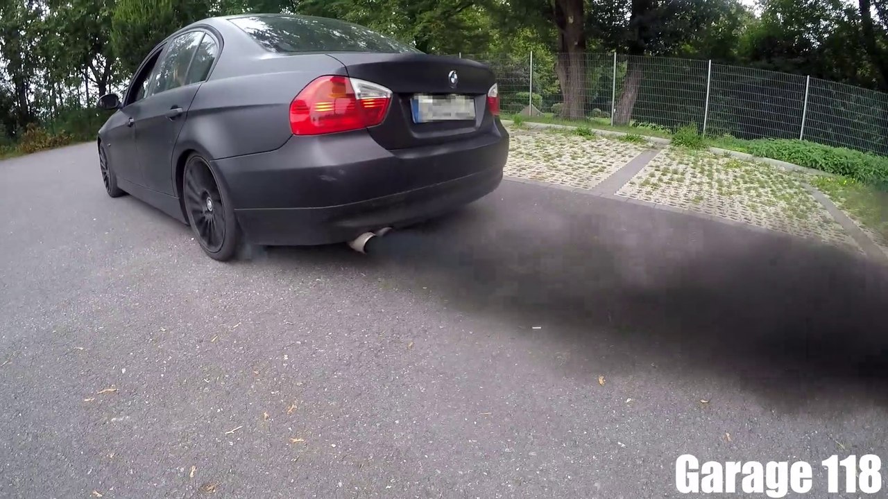 E90 diesel power projekt -letzte fahrt + motor ausbau