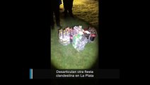 Desarticulan otra fiesta clandestina en La Plata