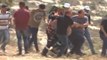 إصابة عشرات الفلسطينيين بحالات اختناق جراء قمع قوات الاحتلال لمسيرات سلمية