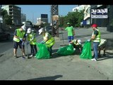 حملة شعبية لتنظيف أوتوستراد جونية في اليوم العالمي لنظافة الشوارع - نعيم برجاوي