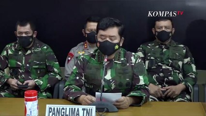 Sambil Menahan Tangis, Panglima TNI Sampaikan 53 Awak Kapal KRI Nanggala Gugur