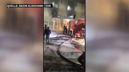 Feuer auf Corona-Intensivstation in Bagdad: Mehr als 80 Tote