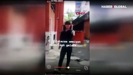 Bahçelievler'de okul bahçesinde akılalmaz görüntü