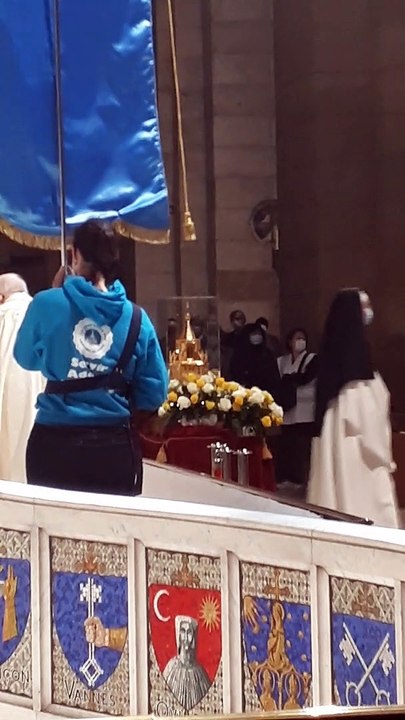 ✞ Les reliques de Bernadette à la Basilique de Montmartre ✞