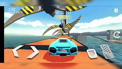 Car stunt races gameplay | Mega ramp gameplay | car stunt gamplay
