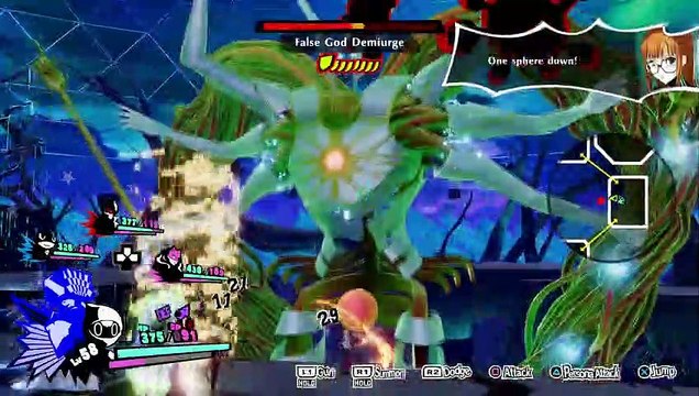 PERSONA 5 STRIKERS PS5 BLIND PART 92 DEMIURGE FALSE GOD+ & SHADOW OF GOD