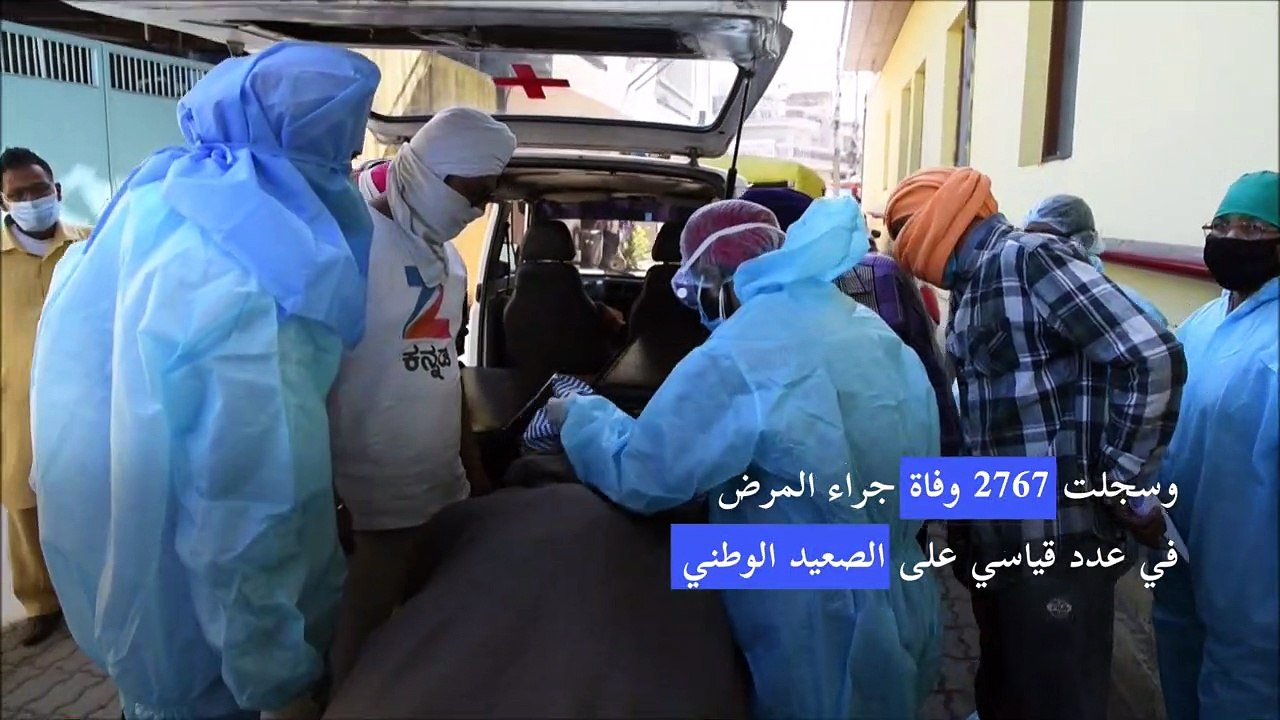 الهند تسجّل من جديد عدد إصابات قياسياً عالمياً بكوفيد