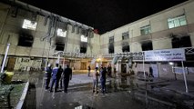 حادث حريق بمستشفى في بغداد مخصص لمرضى كورونا