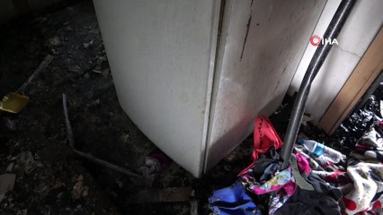Kahraman öğretmen, 1.5 yaşındaki çocuğu yangında ölümden kurtardı