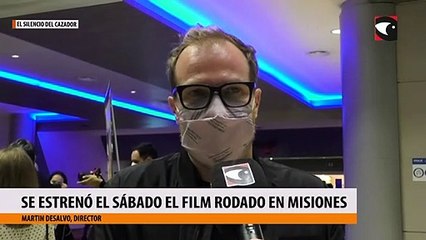 Se estrenó el sábado el film rodado en Misiones