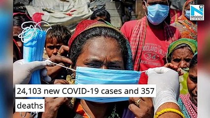 Delhi records 24,103 new COVID cases, 357 deaths
